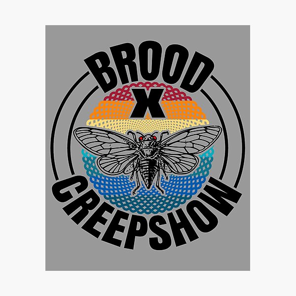 Item preview, Cicada Brood X Creepshow Cicada Invasion 2021 designed and sold by CharJens.