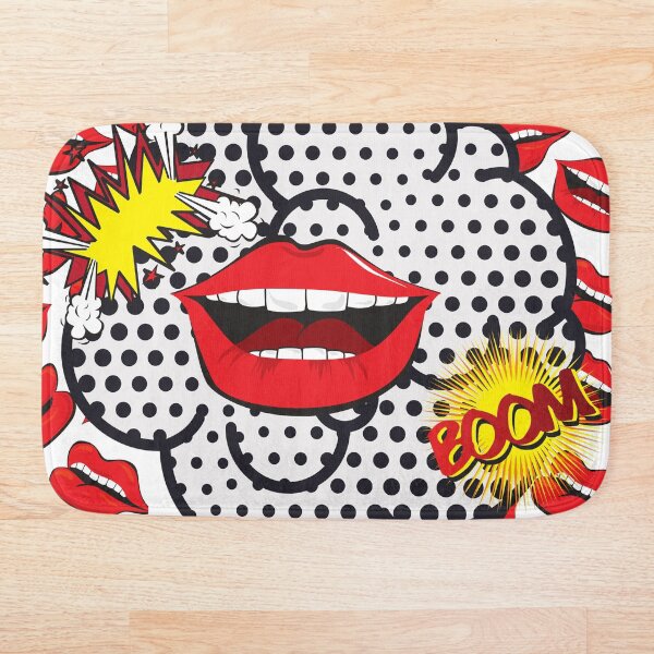Item preview, BOOM Pop Art Lips designed and sold by OMdesign10.