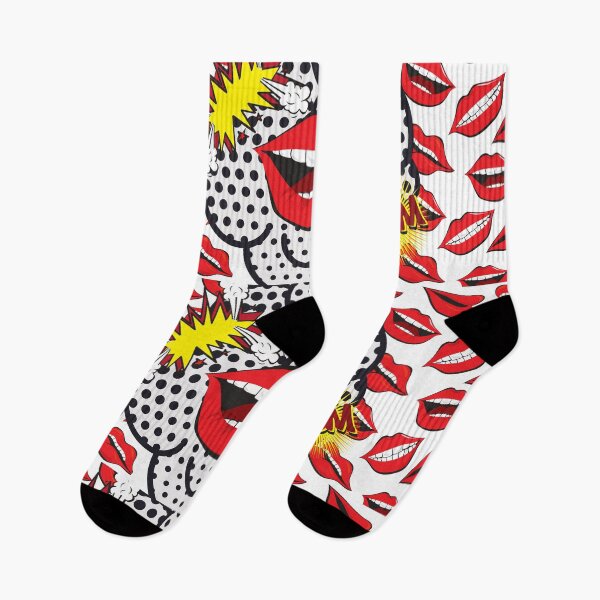 Item preview, BOOM Pop Art Lips designed and sold by OMdesign10.