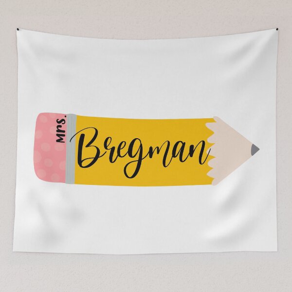 Item preview, Mrs. Bregman Pencil (script) designed and sold by samiiodice.