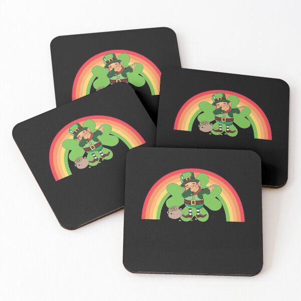 Item preview, Ireland Leprechaun Shamrock Rainbow Saint Patrick’s Day designed and sold by Lenny Stahl.