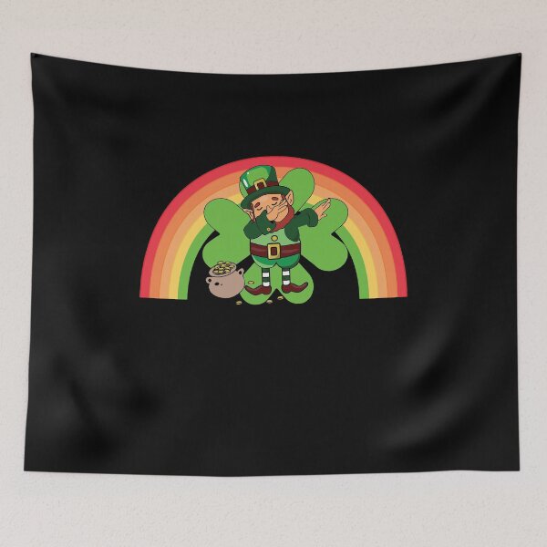 Item preview, Ireland Leprechaun Shamrock Rainbow Saint Patrick’s Day designed and sold by Lenny Stahl.