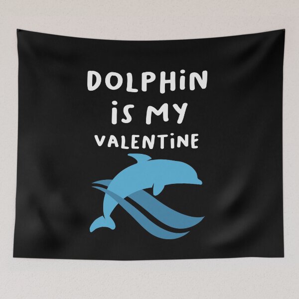 Item preview, Dolphin is my valentine designed and sold by hicham4you.