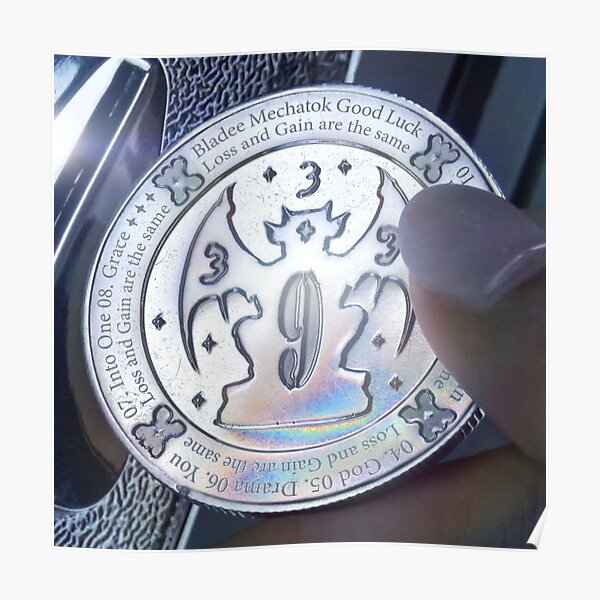 bladee & Mechatok - Good Luck Poster