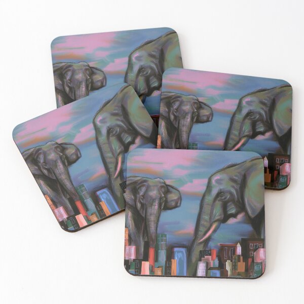 Item preview, Elephant City  designed and sold by luckytiiger.
