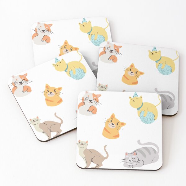 Item preview, ADORABLE CUTE CATS designed and sold by Pixel Papers 17.