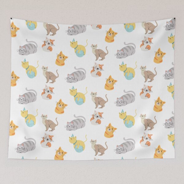 Item preview, ADORABLE CUTE CATS designed and sold by Pixel Papers 17.