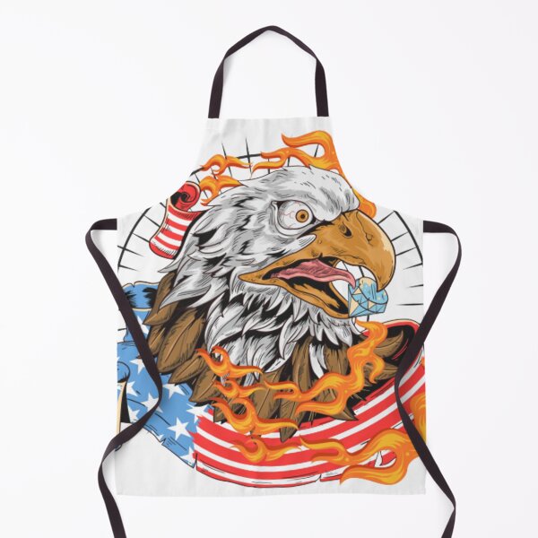 Item preview, eagle usa flag fire designed and sold by BreMar75.