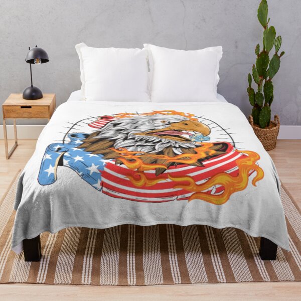 Item preview, eagle usa flag fire designed and sold by BreMar75.