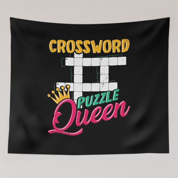 Item preview, Crossword Puzzle Queen Gift designed and sold by Marcid95.