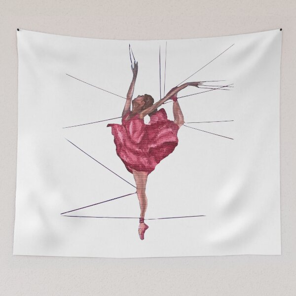 Item preview, Ballerina on Strings (art only) designed and sold by gwynethstrope.