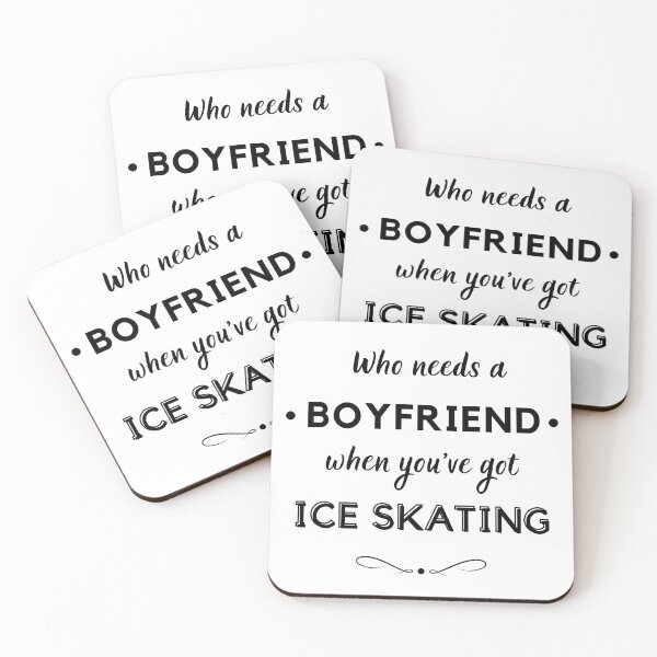 Item preview, Who needs a boyfriend when you've got ice skating designed and sold by TheGreenGoat.