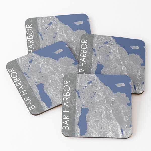 Item preview, Bar Harbor Topo designed and sold by hermitenvy.