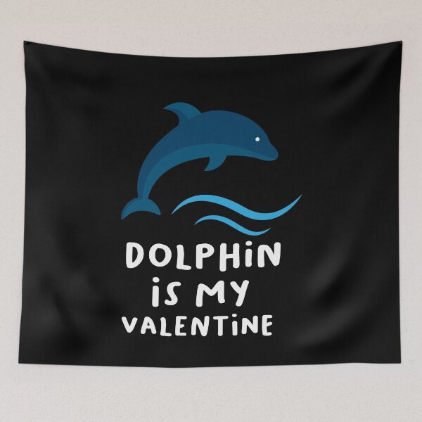 Item preview, Dolphin is my valentine designed and sold by hicham4you.