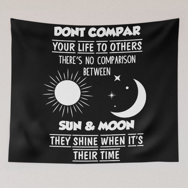 Item preview, Dont Compare your life with others designed and sold by MHabeeb.