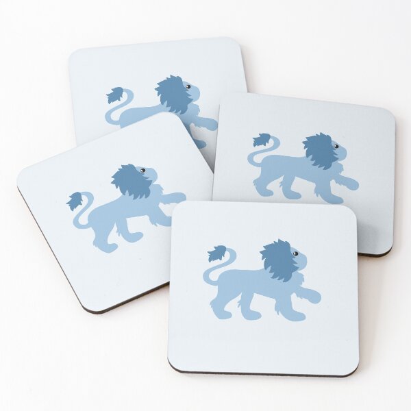 Item preview, Solid Blue Lion  designed and sold by ToriRoux.