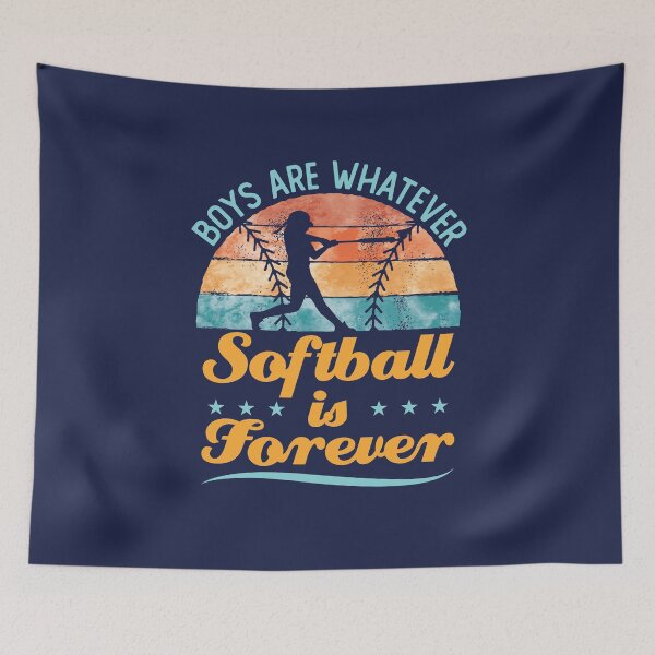 Item preview, Boys are Whatever Softball is Forever Women Girls designed and sold by jaygo.