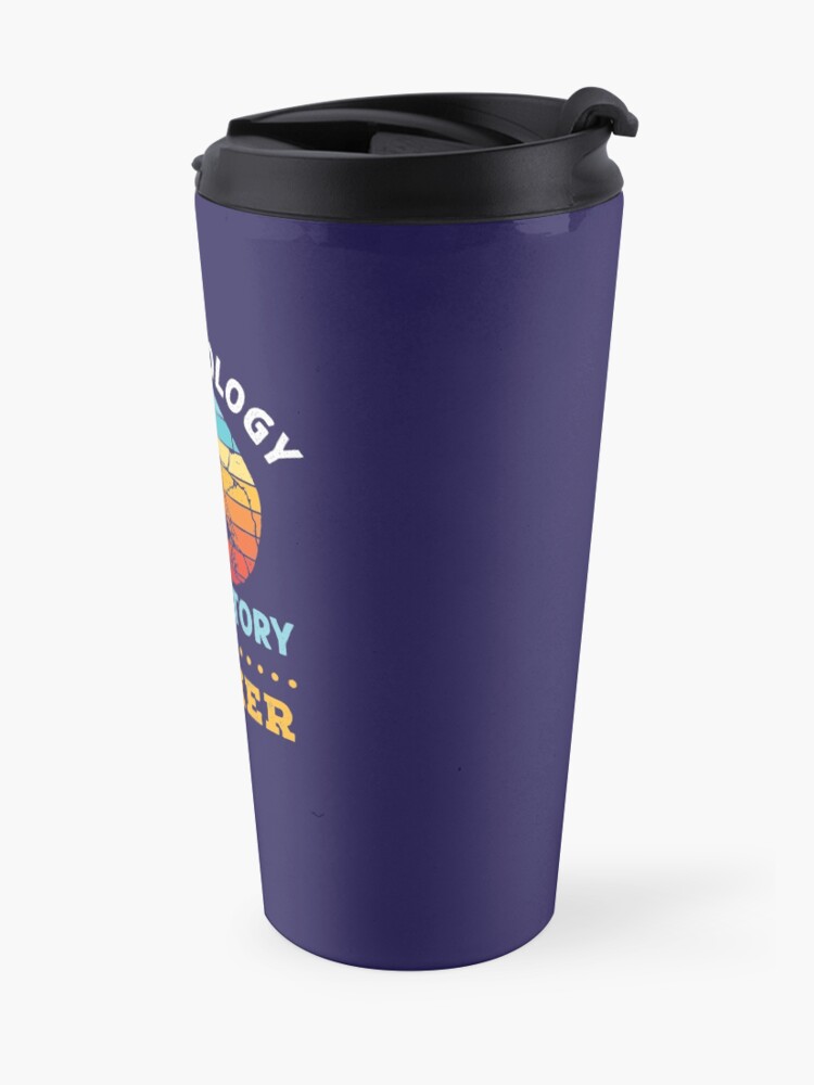 Alternate view of Archaeology Like History But Dirtier Travel Mug