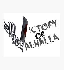 Victory or Valhalla Photographic Print