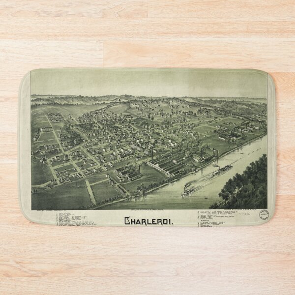 Item preview, Charleroi, Pennsylvania (1897) designed and sold by allhistory.