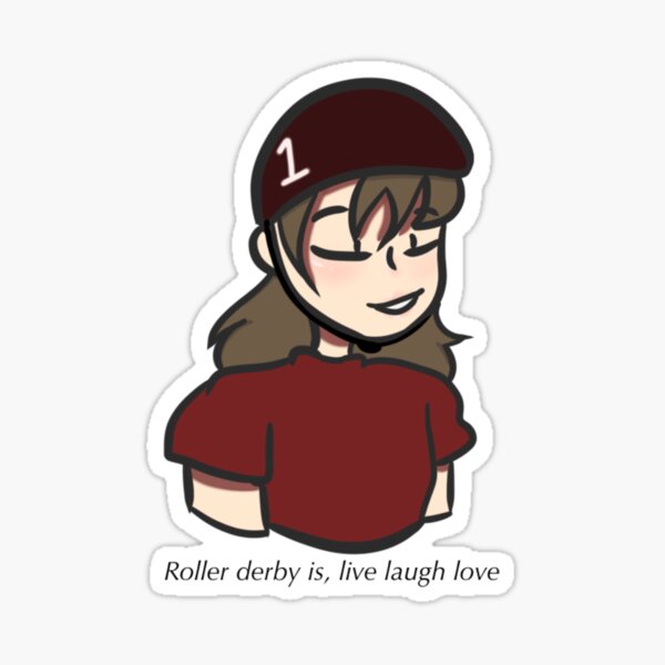 Item preview, Roller derby girl without a background  designed and sold by RyosBakery.
