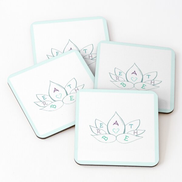 Item preview, Breathe Lotus designed and sold by zenflowcreative.