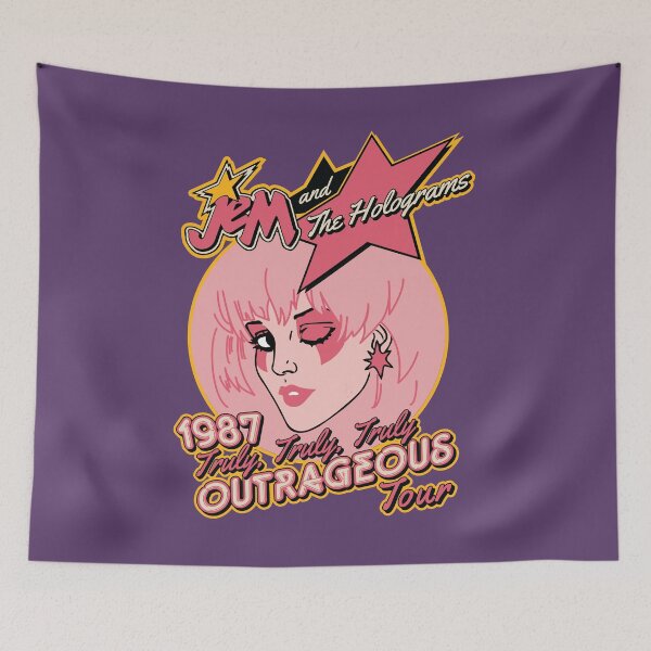 Item preview, Jem and The Holograms Tour designed and sold by Nazonian.