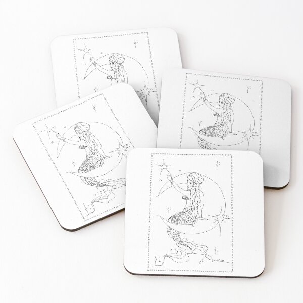 Item preview, Sirena on the Moon by Stephanie Cordova designed and sold by sirena505.