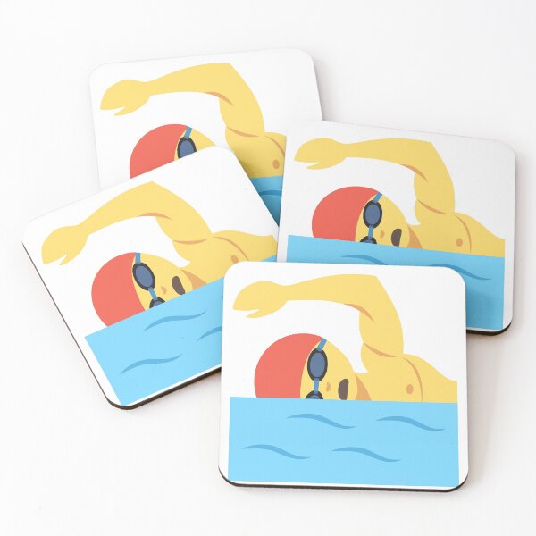 Item preview, Swimmer Emoji designed and sold by Swimerch.