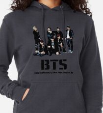 BTS Bangtan Boys Lightweight Hoodie