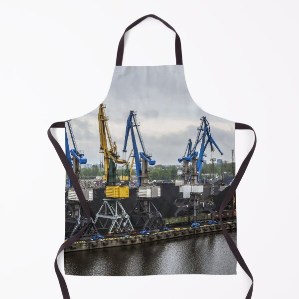 Item preview, Port cranes for coal loading designed and sold by lena-maximova.