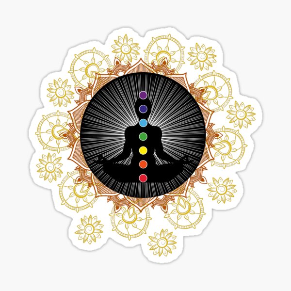 Chakra Mandala Sticker