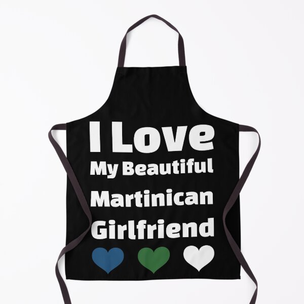 Item preview, I Love My Beautiful Martinican Girlfriend - Martinique Ipséité Flag  designed and sold by DiceNLDesigns.