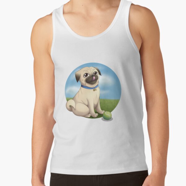 Pug Playtime Tank Top