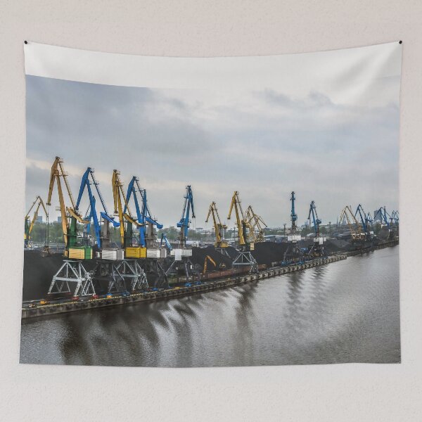 Item preview,  Port cranes for coal loading designed and sold by lena-maximova.