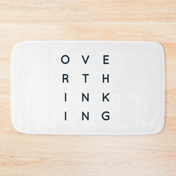 Item preview, Overthinking black and white designed and sold by Thought2reality.