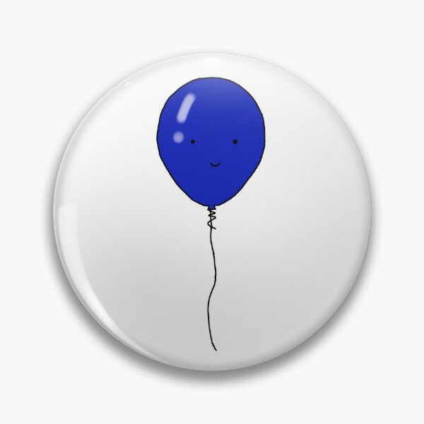 Item preview, Cute Blue Balloon designed and sold by Adaure Anyanwu.