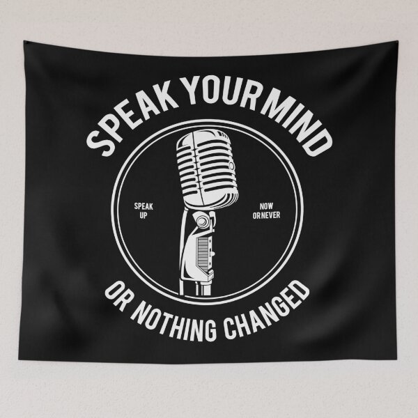 Item preview, Speak Your Mind designed and sold by lunegreiros.