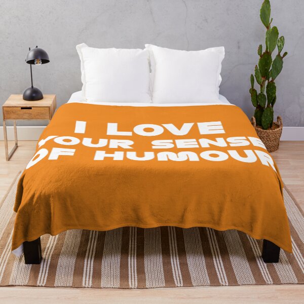 Item preview, I Love Your Sense Of Humour (Orange BG) - Funny Alo. Team Radio designed and sold by FilipeFerreira.