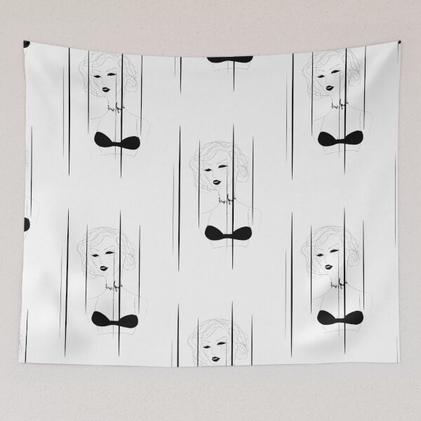 Item preview, woman illustration designed and sold by cemreyigitsahin.