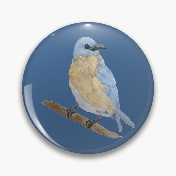 Item preview, Watercolor Bluebird designed and sold by Meagan Stratton.