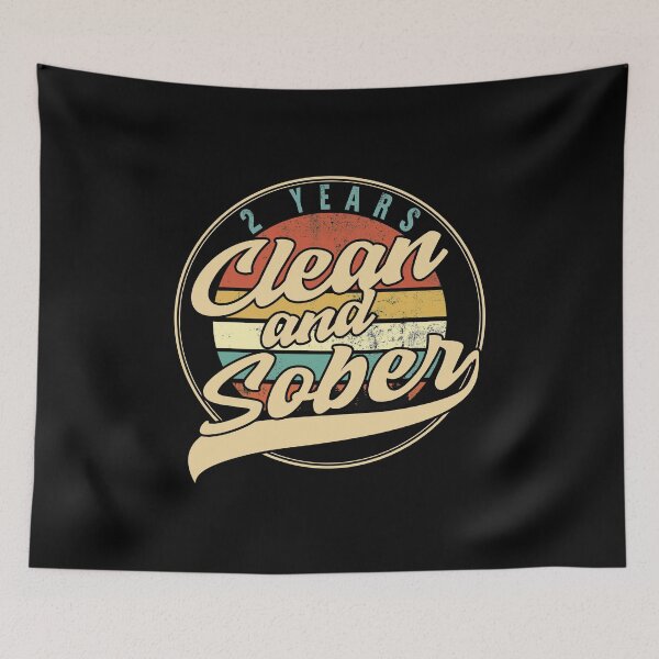Item preview, 2 Years Clean And Sober, Recovery Gifts For Women, Sober Shirt, Sobriety and Addiction Warrior Support, Get Well designed and sold by Sifoustore.