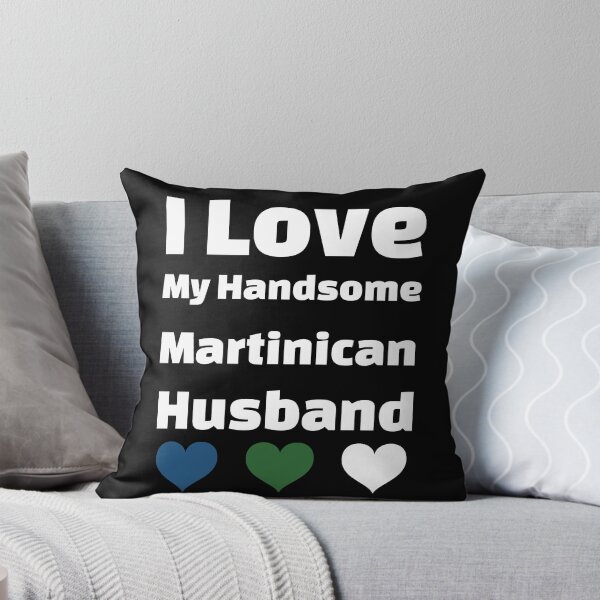 Item preview, I Love My Handsome Martinican Husband - Martinique Ipséité Flag designed and sold by DiceNLDesigns.