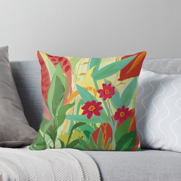 Item preview, Lush colorful garden illustration designed and sold by Paula Murray.
