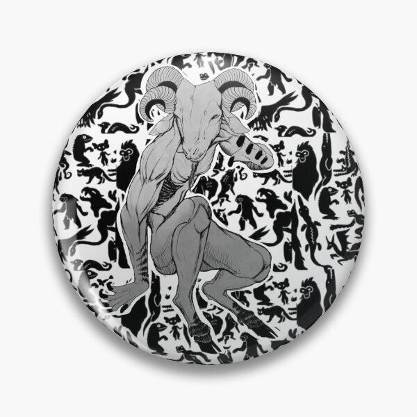 Item preview, Be Your Local Cryptid (Goatman) designed and sold by OpossumOddities.