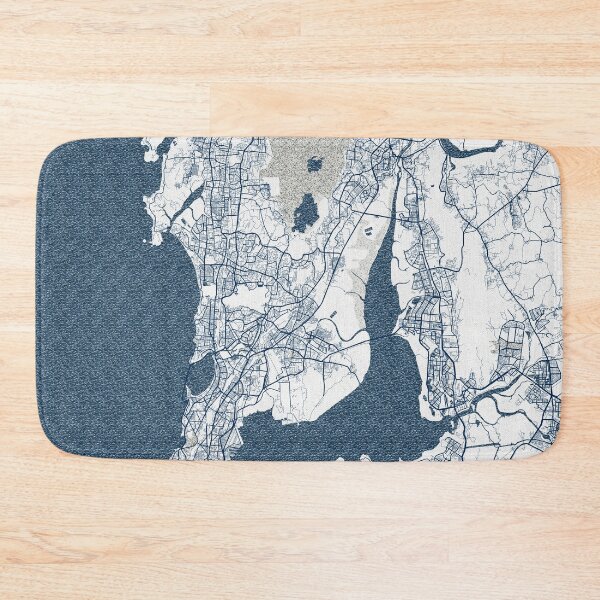Item preview, Mumbai City Map of India - Coastal designed and sold by deMAP.