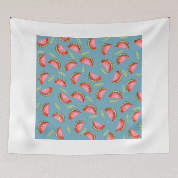 Item preview, Summer watermelon patterns  designed and sold by creaturespie.