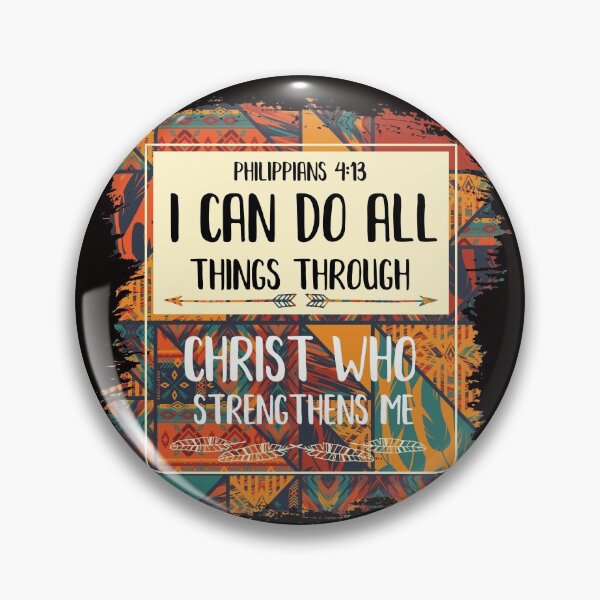 Item preview, I Can Do All Things Through Christ Who Strengthens Me, Philippians 4:13 designed and sold by Rylastores.
