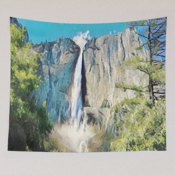 Item preview, Yosemite Falls Art designed and sold by sincerely-olive.