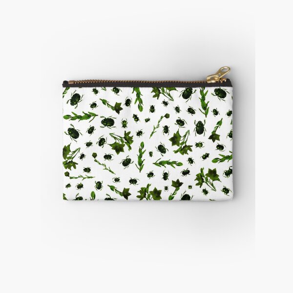 Item preview,  Scarabs and Plants Green Pattern designed and sold by zazuzanta.
